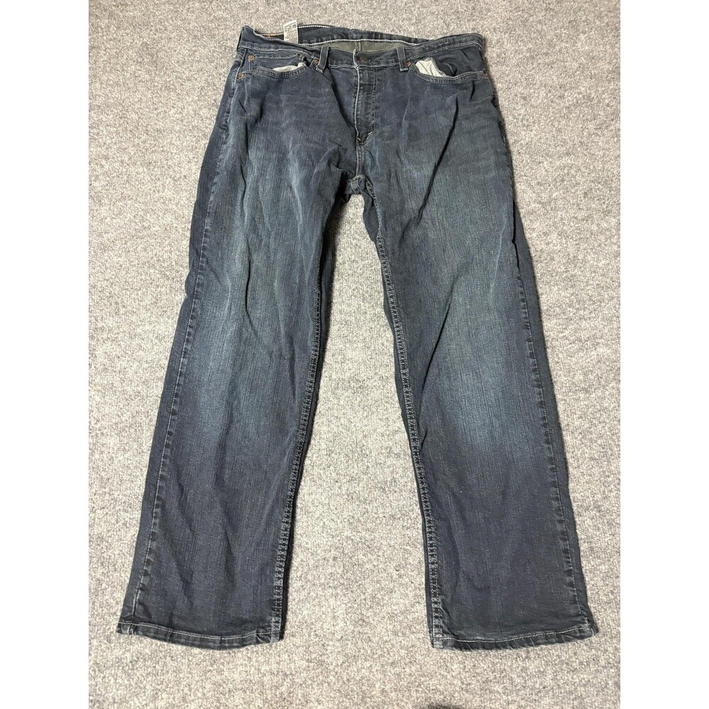 Levi's 559 Jeans Mens 36x30 Blue Relaxed Straight Medium Wash Denim Casual